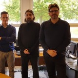 De gauche à droite : Nicolas L'Hopital-CCI Touraine, Marc Germanicus-Stagiaire Développeur "Développeur Web Application", Alexis Gandubert-Chef d'entreprise SORAYA